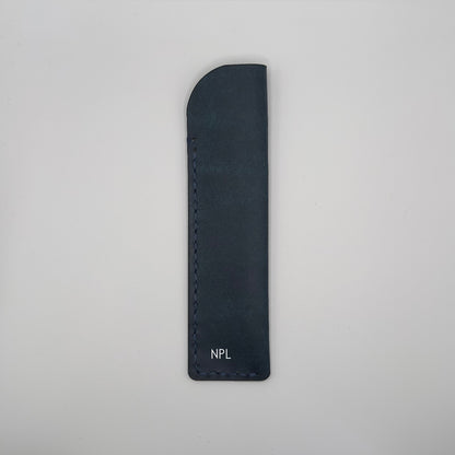 Inkson Pueblo Leather Pen Holder Pouch | Blue