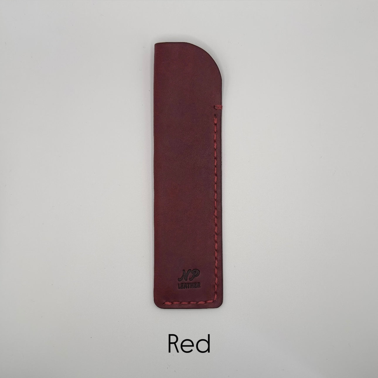 Inkson Pueblo Leather Pen Holder Pouch | Red