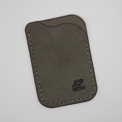 Waveson Pueblo Leather Card Wallet | Sage Green