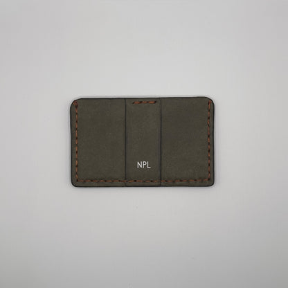an example of personalized leather wallet
