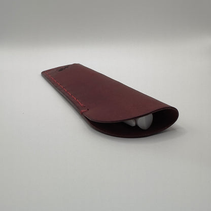 Inkson Pueblo Leather Pen Holder Pouch | Red