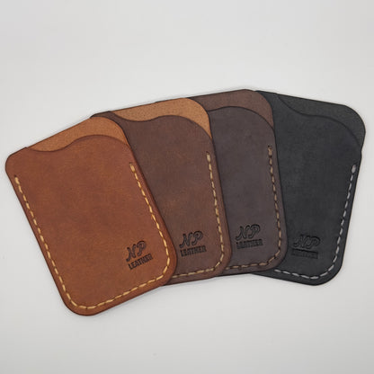 slim leather wallet for men