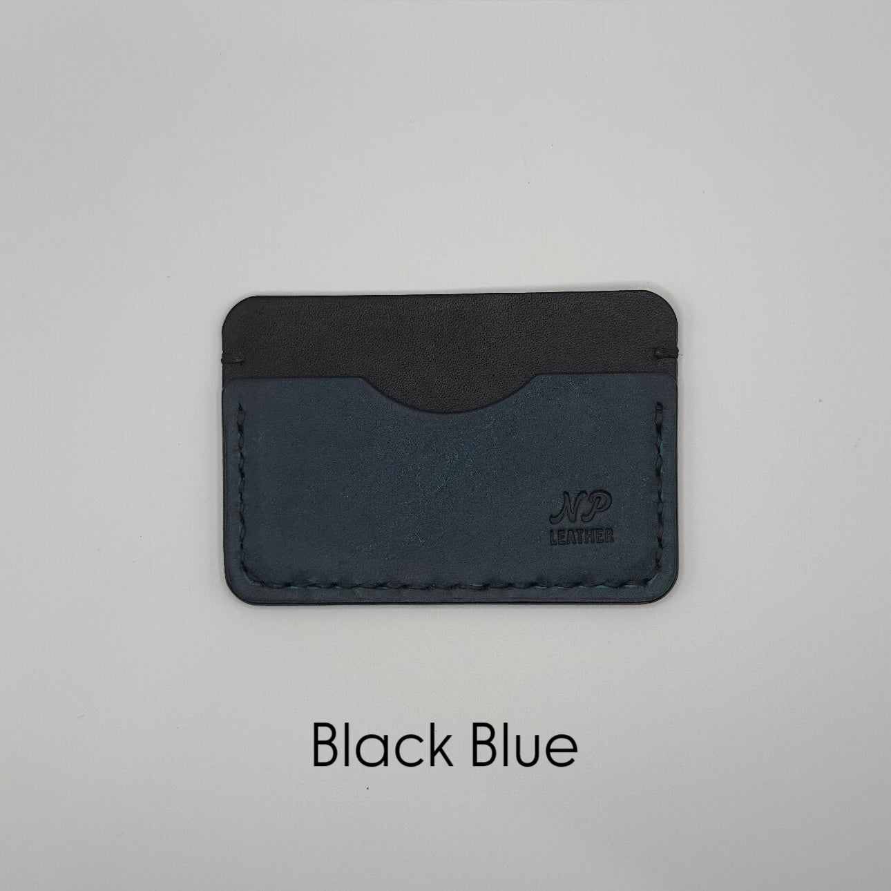 Paulson Pueblo Leather Card Wallet | Black Red