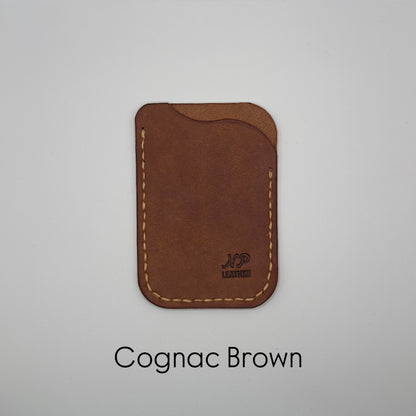 cognac brown pueblo leather wallet
