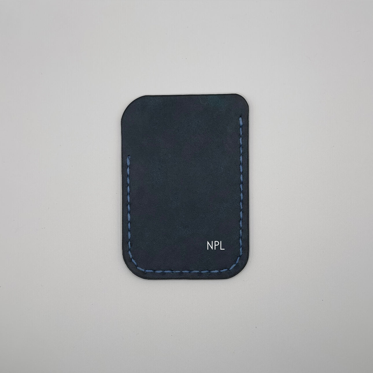 personalized handmade leather wallet