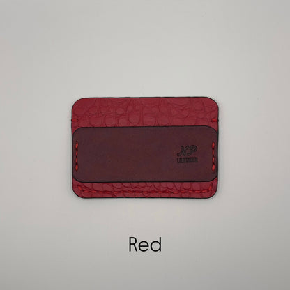red alligator wallet