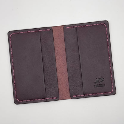 Davison Pueblo Leather Bifold Wallet | Violet Purple
