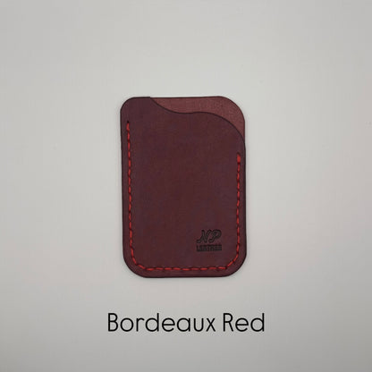 bordeaux red pueblo leather wallet