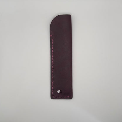 Inkson Pueblo Leather Pen Holder Pouch | Purple