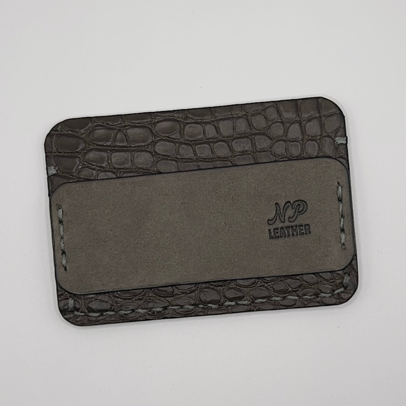 Eleison Pueblo Leather Alligator Wallet | Green