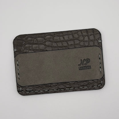 Eleison Pueblo Leather Alligator Wallet | Green