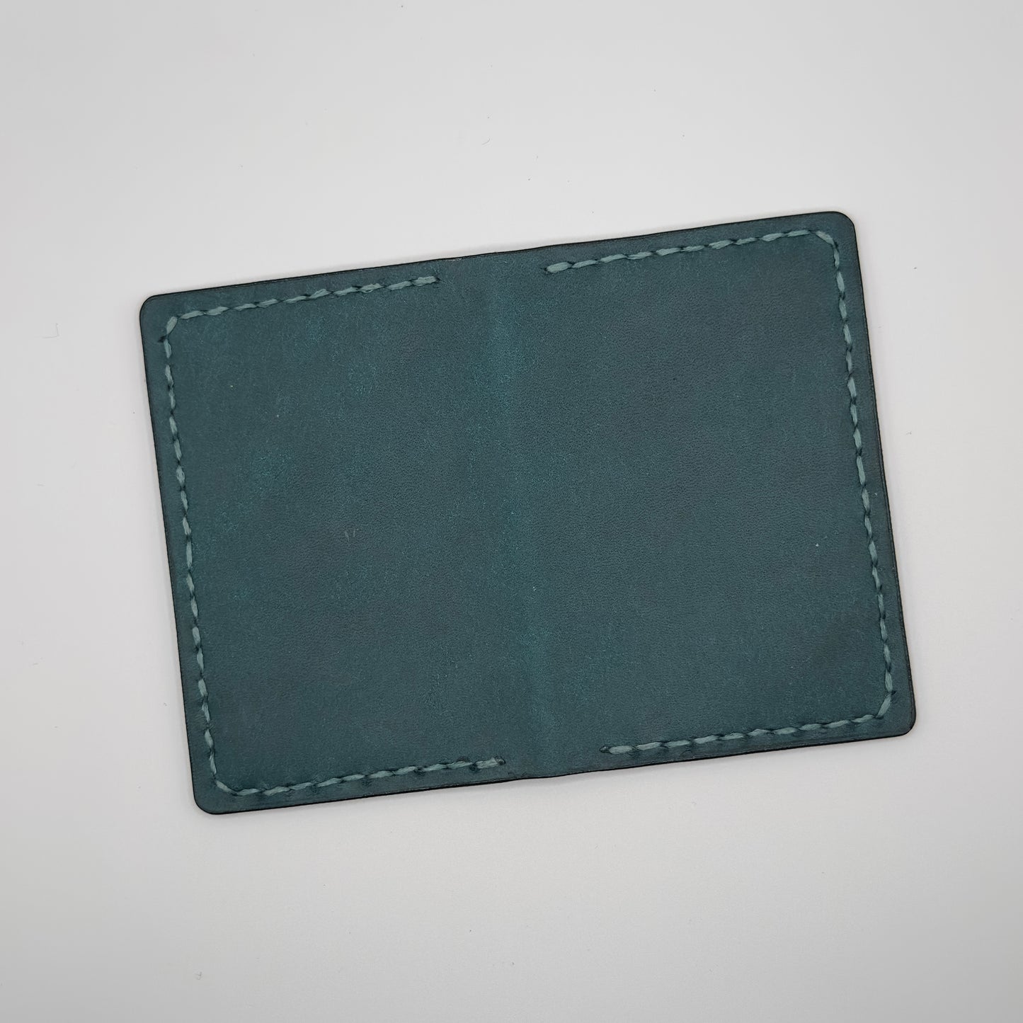 Davison Pueblo Leather Bifold Wallet | Ortensia Blue