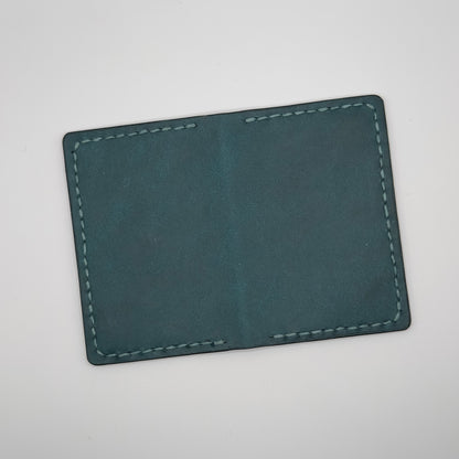 Davison Pueblo Leather Bifold Wallet | Ortensia Blue