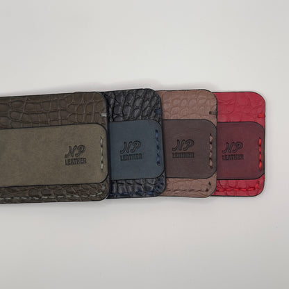alligator card holder