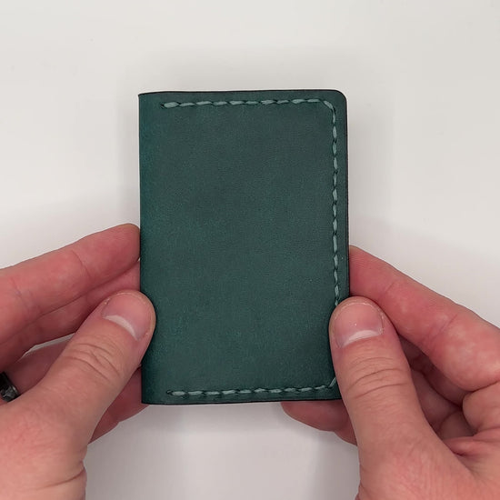 ortensia blue pueblo bifold wallet for men and women