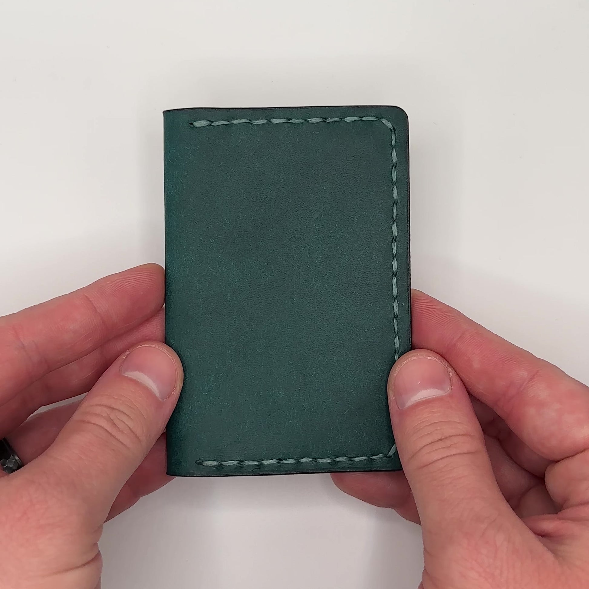 ortensia blue pueblo bifold wallet for men and women