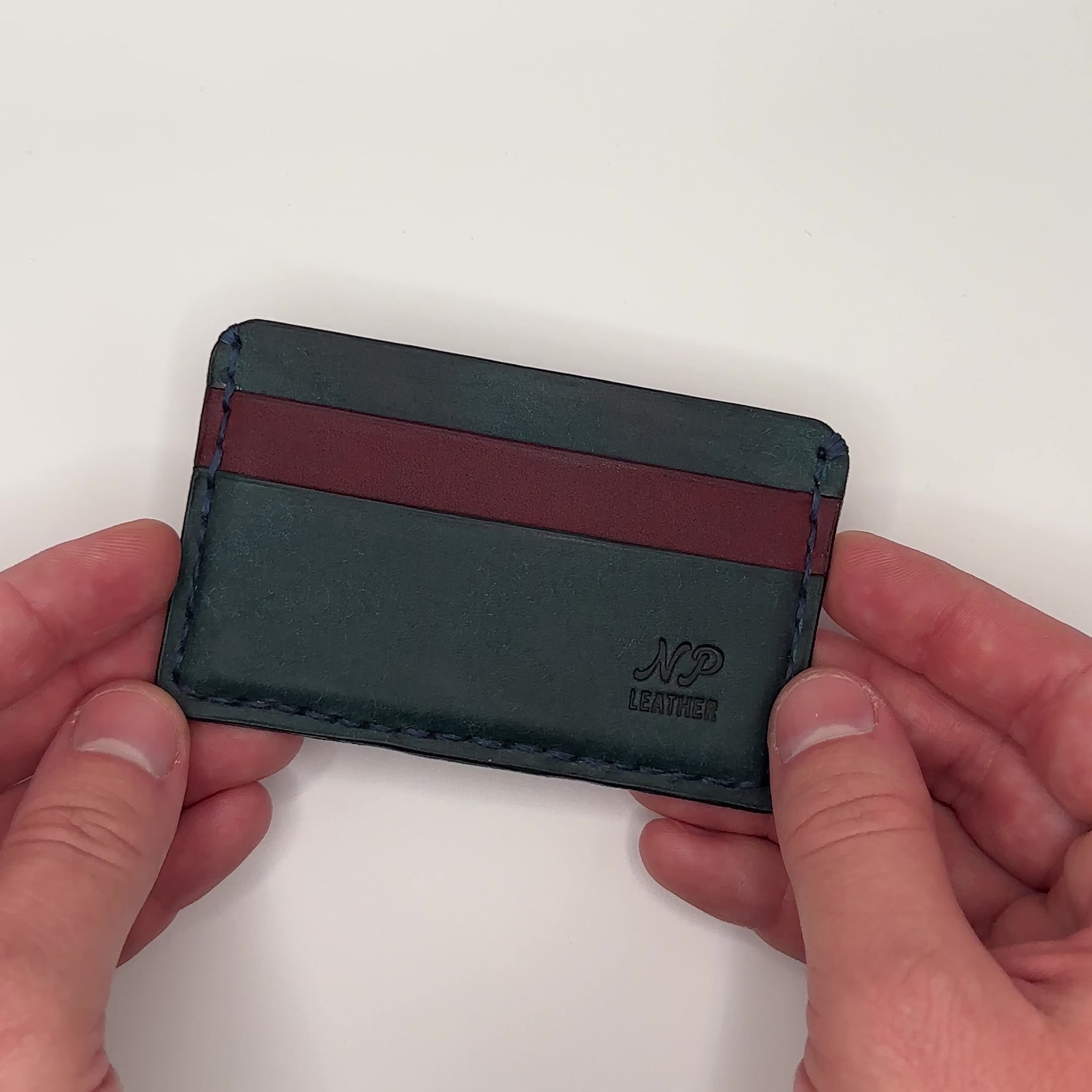 custom pueblo leather wallet
