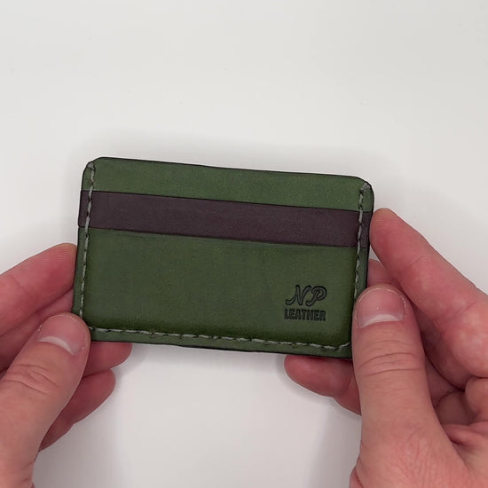 custom pueblo leather wallet