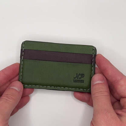 custom pueblo leather wallet