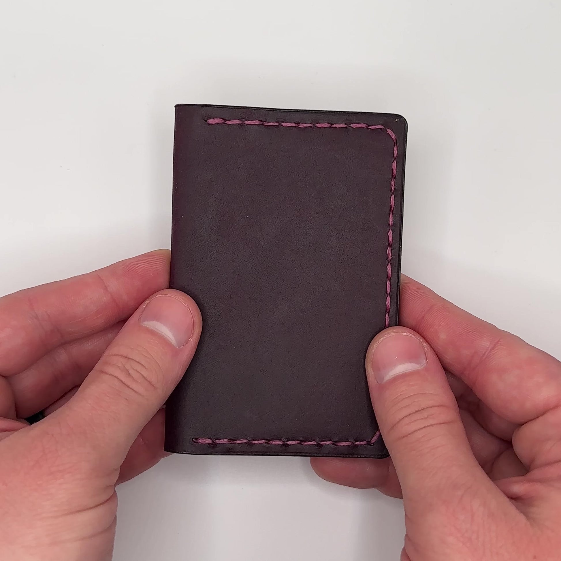 violet purple pueblo bifold wallet for men and women