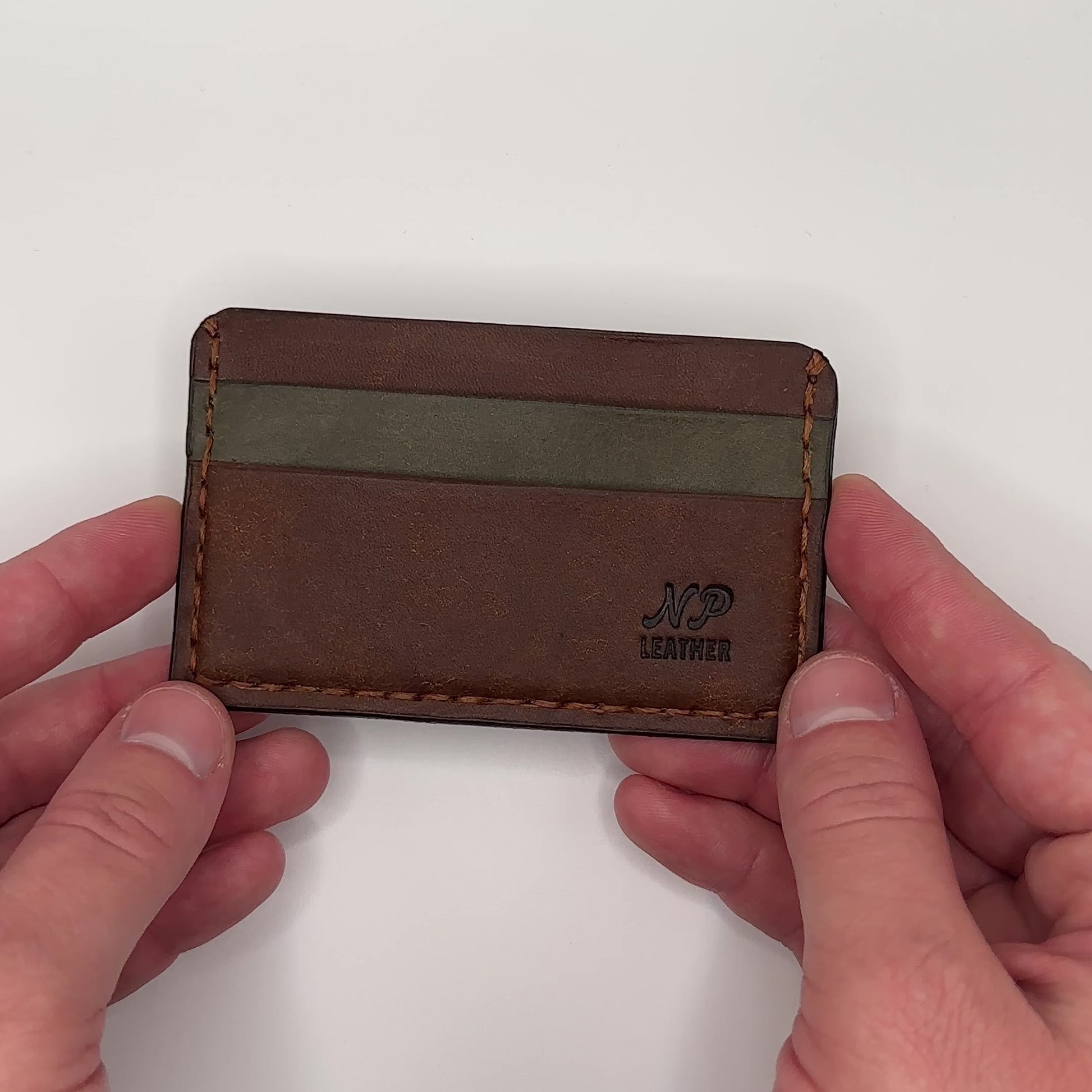 custom pueblo leather wallet